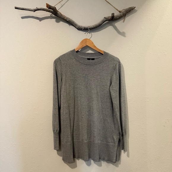 Jason Wu Gray Crewneck Sweater - Picture 1 of 7